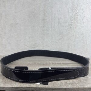 Safariland Model 99 Buckleless Reversible Patrol Belt 1.5" Black Hi Gloss 34-36"